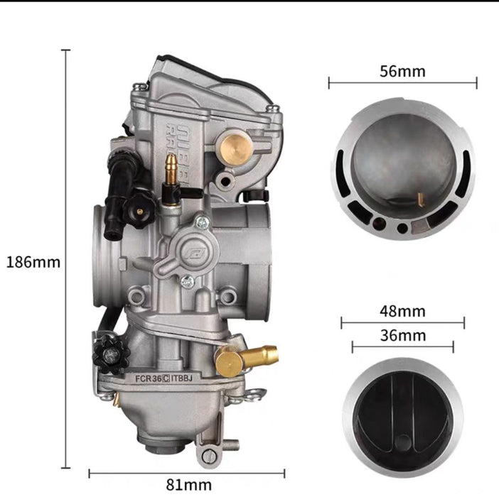 Carburetor FCR NIBBI