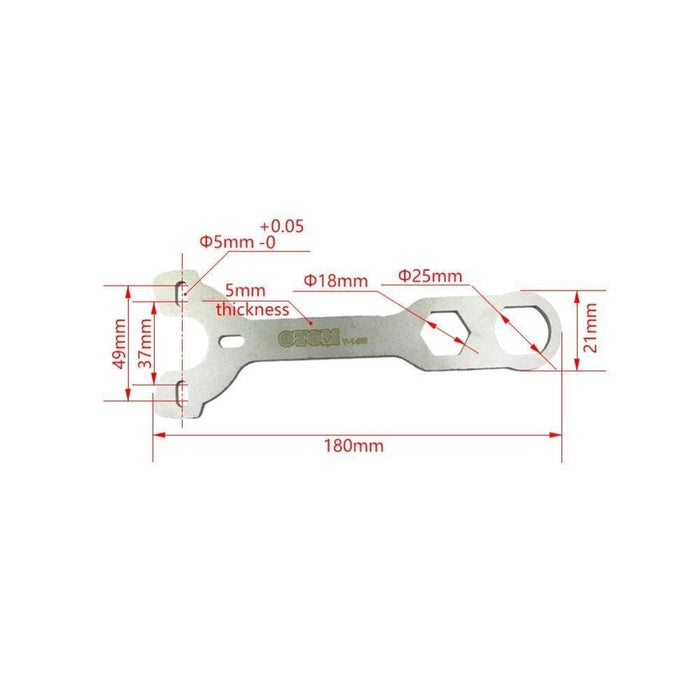 OTOM Adjustment Wrench Tool Rear Shock Absorber Oil Seal Seat Remove Spanner